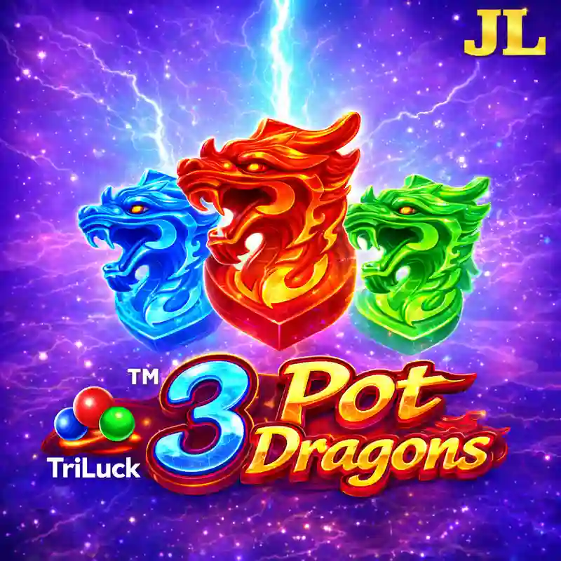 3 Pot Dragons Slot Game at jiliko747